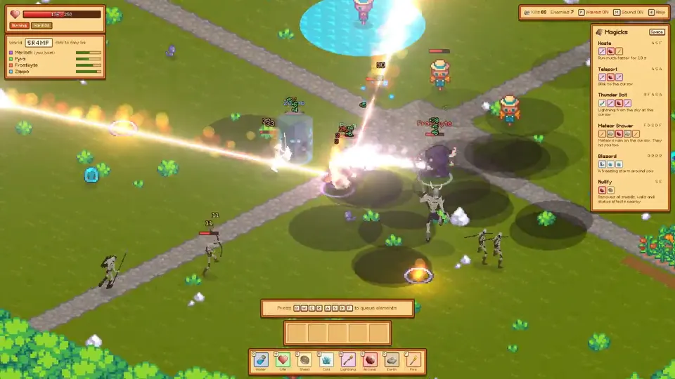 Pixel Element Arena, Original video