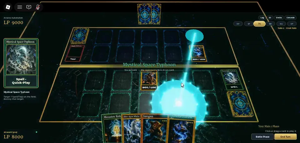 Duel board gameplay capture, Original video