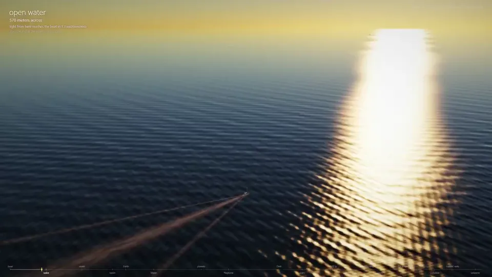 Zoom Out from Cabo Da Roca to the Cosmic Web, Original video