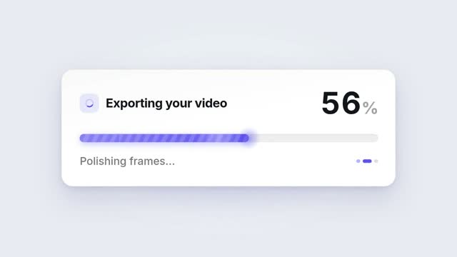 Loading progress bar