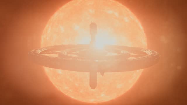 Small Spacecraft Escapes a Blazing Star