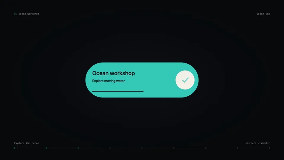 Dark geometric motion showcase, New topic