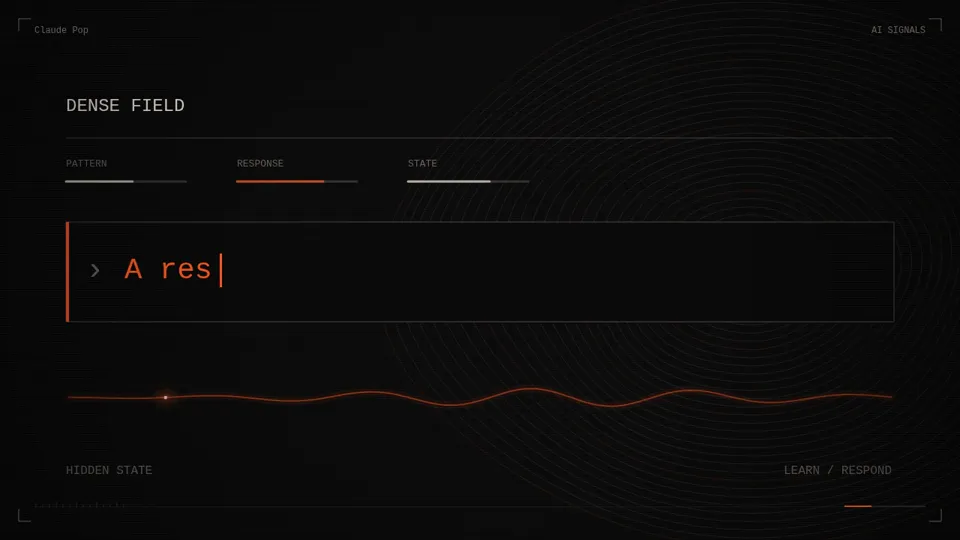 Oscilloscope Grid Typography Film, Potto remake