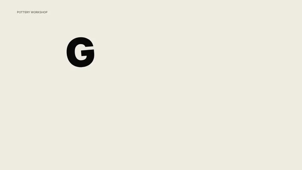 Bold Typographic Motion Reel, New topic