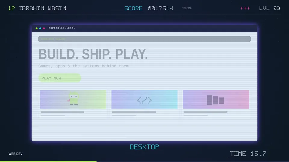 Pixel Arcade Skills Showreel, Potto remake