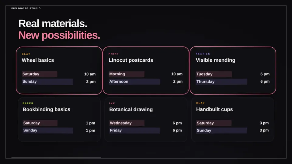 Colorful Cards and Rotating Type Launch Reel, New topic